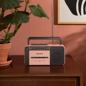 Crosley Cassette Player Pink