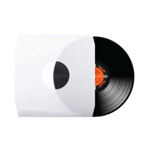 Balti vidiniai antistatiniai plokštelių vokai | 12"