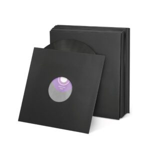 Juodi vidiniai antistatiniai plokštelių vokai | 12"