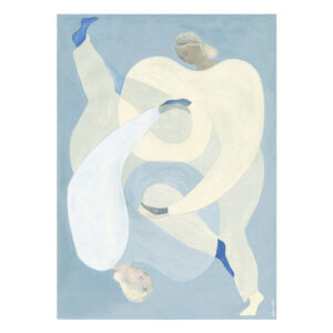 Hold You - Blue | 50x70 cm