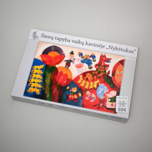 Dėlionė | Sienų tapyba vaikų kavinėje "Nykštukas" 1