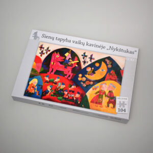 Dėlionė | Sienų tapyba vaikų kavinėje "Nykštukas" 3