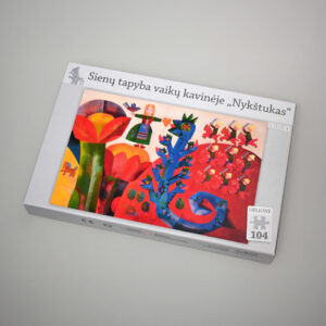 Dėlionė | Sienų tapyba vaikų kavinėje "Nykštukas" 4