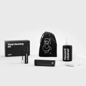 AM | Plokštelių ir adatos priežiūros rinkinys su maišeliu