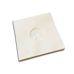 Balti vidiniai antistatiniai plokštelių vokai | 10"