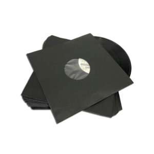 Juodi vidiniai antistatiniai plokštelių vokai | 10"