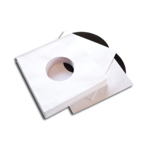 Balti vidiniai plokštelių vokai | 7"