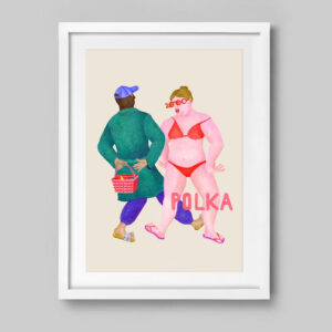 Daukantė | Polka print