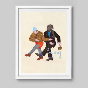 Daukantė | Swing print