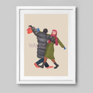 Daukantė | Waltz print