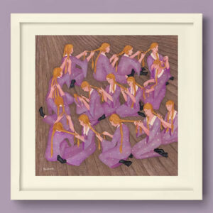 Daukantė | The Braiding Bunch print